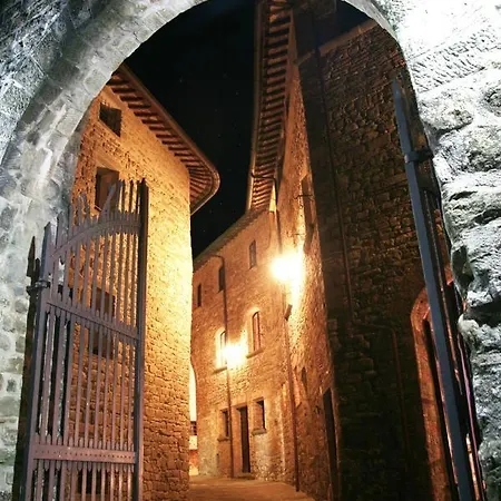 酒店 Castello Di Petroia Dimora D'epoca 古比奥